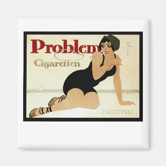 Aimant Publicité sur la cigarette (Devant)