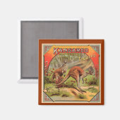 Aimant Publicité vintage Kangaroo (Recto/Verso)