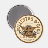 Aimant Publicité vintage Rillettes D’oie (Recto/Verso)