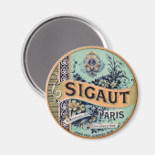 Aimant Publicité vintage Sigaut (Recto/Verso)