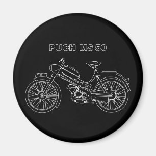 Aimant PUCH MS 50 - Schéma directeur du scooter autrichie