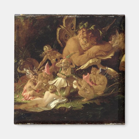 Aimant Puck and Fairies, du rêve d'une nuit d'été (Devant)