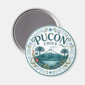 Aimant Pucón Chili (Recto/Verso)