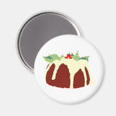Aimant Pudding de Noël (Recto/Verso)