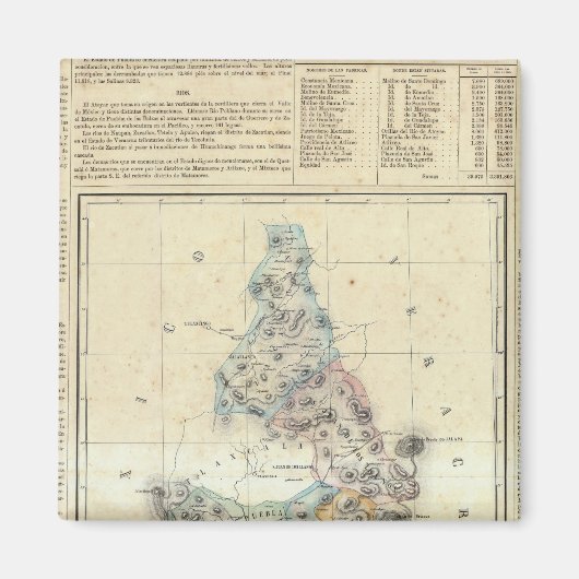 Aimant Puebla, Mexique 2 (Devant)