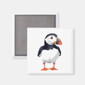Aimant Puffin Vector Graphisme Art Portrait Animal Spirit (Recto/Verso)