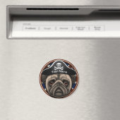 Aimant Pug Pirate (In Situ (Lave-vaisselle))