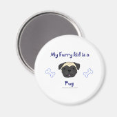 Aimant PugFawn (Recto/Verso)