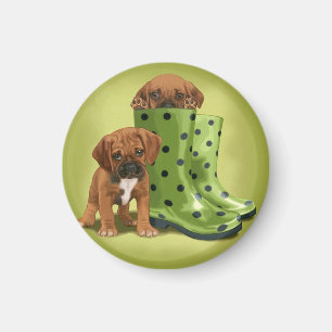 Aimant Puggle dans les bottes