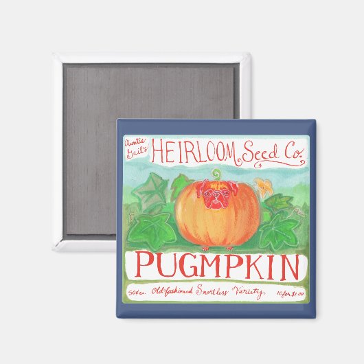 Aimant Pugmpkin (Recto/Verso)