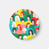 Aimant Puissance des filles (Devant)