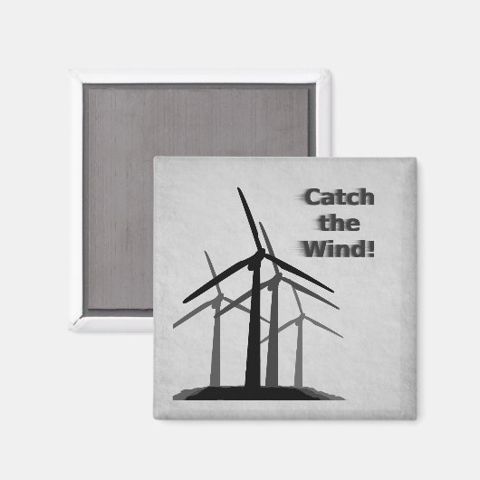 Aimant Puissance éolienne (Recto/Verso)