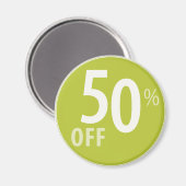 Aimant Puissant panneau de 50 % de réduction sur la vente (Recto/Verso)
