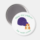 Aimant Puisse l'aimant du muffin de Pigloo (Recto/Verso)