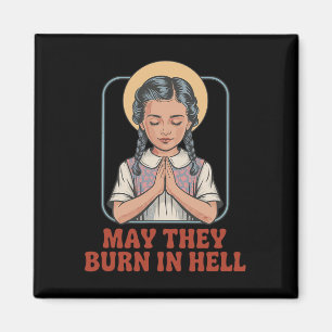 Aimant Puissent-Ils Brûler Dans L'Enfer Humour Sombre Pri