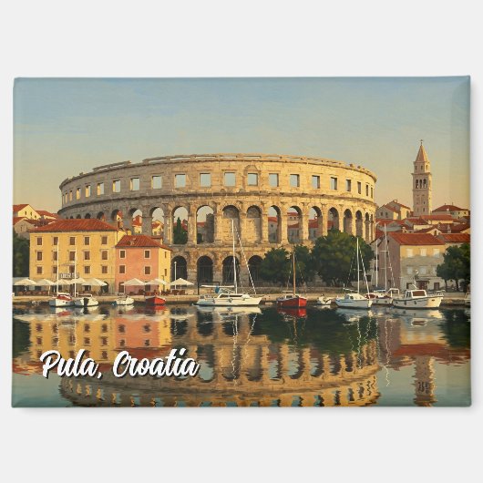 Aimant Pula Croatie Voyage (Recto)