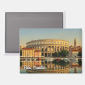 Aimant Pula Croatie Voyage (Recto/Verso)