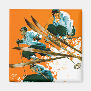 Aimant Pullovers de ski par la soudure de ski