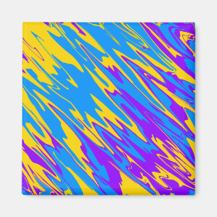 Aimant Pulvériser Peinture jaune bleu pourpre