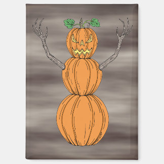 Aimant Pumpkin Man Halloween Art
