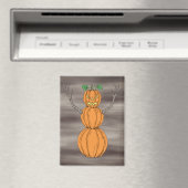 Aimant Pumpkin Man Halloween Art (In Situ (Lave-vaisselle))