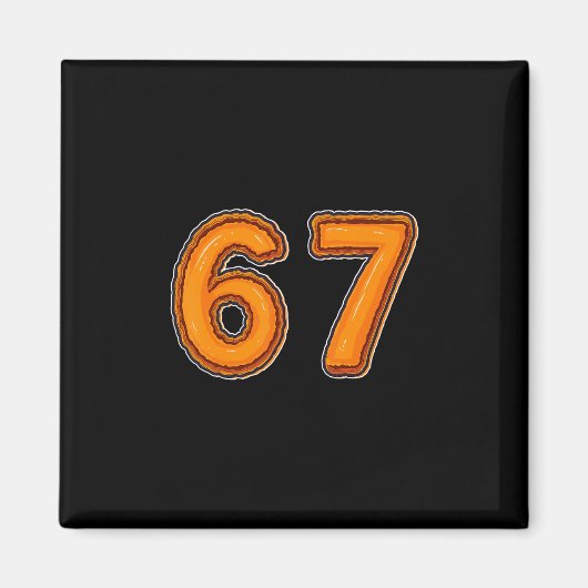 Aimant Pumpkin Pie 6 7 Thanksgiving Dinner Meme  (Devant)