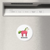 Aimant Pun de cheval drôle (In Situ (Lave-vaisselle))