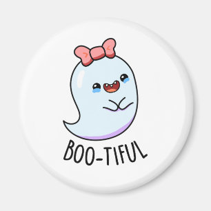 Aimant Pun Halloween Fantôme Féminin Drôle Bootiful