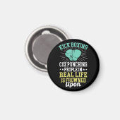 Aimant Punch Les Gens Sont Congelés Sur Ki Sarcastique Dr (Recto/Verso)