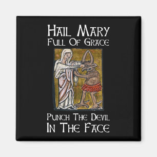 Aimant Punch the Devil in the Face !