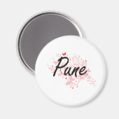 Aimant Pune India City Design artistique avec papillons (Recto/Verso)