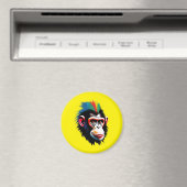Aimant Punk Chimp (In Situ (Lave-vaisselle))