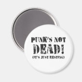 Aimant Punks Pas Morts ! (Recto/Verso)