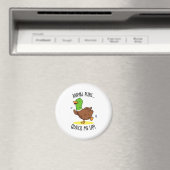 Aimant Puns Animaux Me Quack Up Funny Pun Canard (In Situ (Lave-vaisselle))