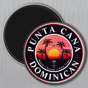 Aimant Punta Cana Dominicaine Voyage Famille Vacances Cou