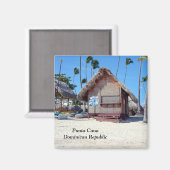 Aimant Punta Cana en République Dominicaine (Recto/Verso)