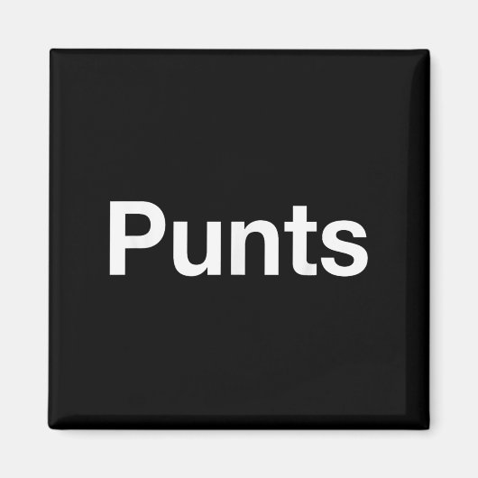 Aimant Punts Funny Shirt, Punts Funny Saying Quote Shirt, (Devant)