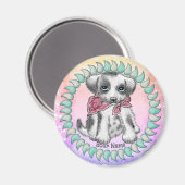 Aimant Pupper Chien (Recto/Verso)
