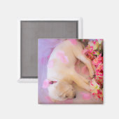 Aimant Puppy cuddles 02 (Recto/Verso)