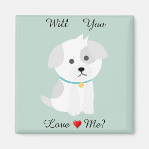 Aimant Puppy Love