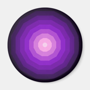 Aimant Purple Dodecagon géométrique Forme à douze côt
