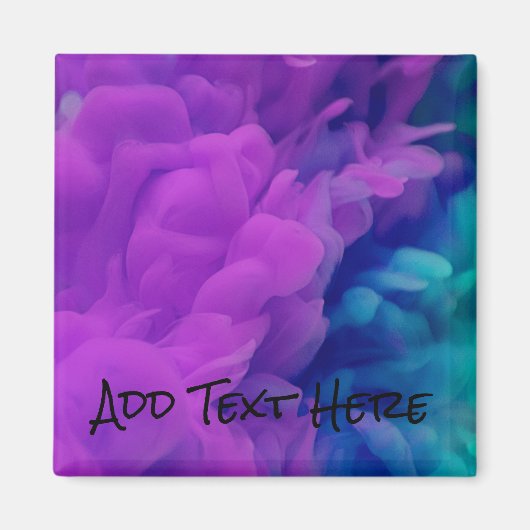 Aimant Purple et Blue Digital Smoke (Devant)