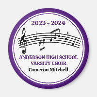 Purple High School Choir Keepsaké personnalisé