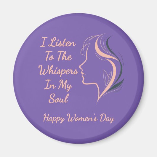 Aimant Purple Inspiré Personnalisé (Devant)