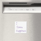 Aimant Purple Je Choisis Le Bonheur (In Situ (Lave-vaisselle))
