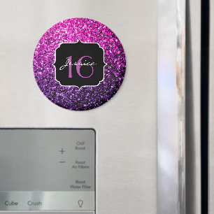 Aimant Purple Pink Ombre parties scintillant scintille Sw