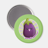 Aimant Purple Power ! (Recto/Verso)