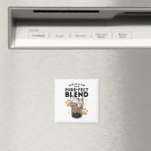 Aimant Purr-fect Blend : Cat and Coffee Art for Pet Lover (In Situ (Lave-vaisselle))