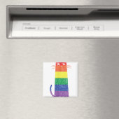 Aimant Purride Shirt LGBT Drôle Gay pride Chat Saying Gra (In Situ (Lave-vaisselle))