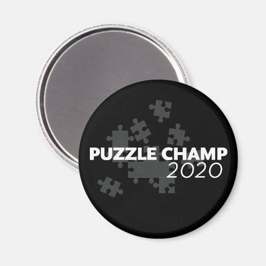 Aimant Puzzle Champ 2020 (Recto/Verso)